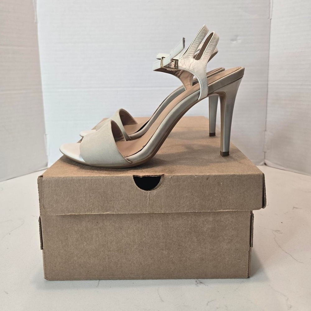 Calvin Klein Nadina Sandals kid skin cocoon soft white - 9.5 US - Picture 4 of 8